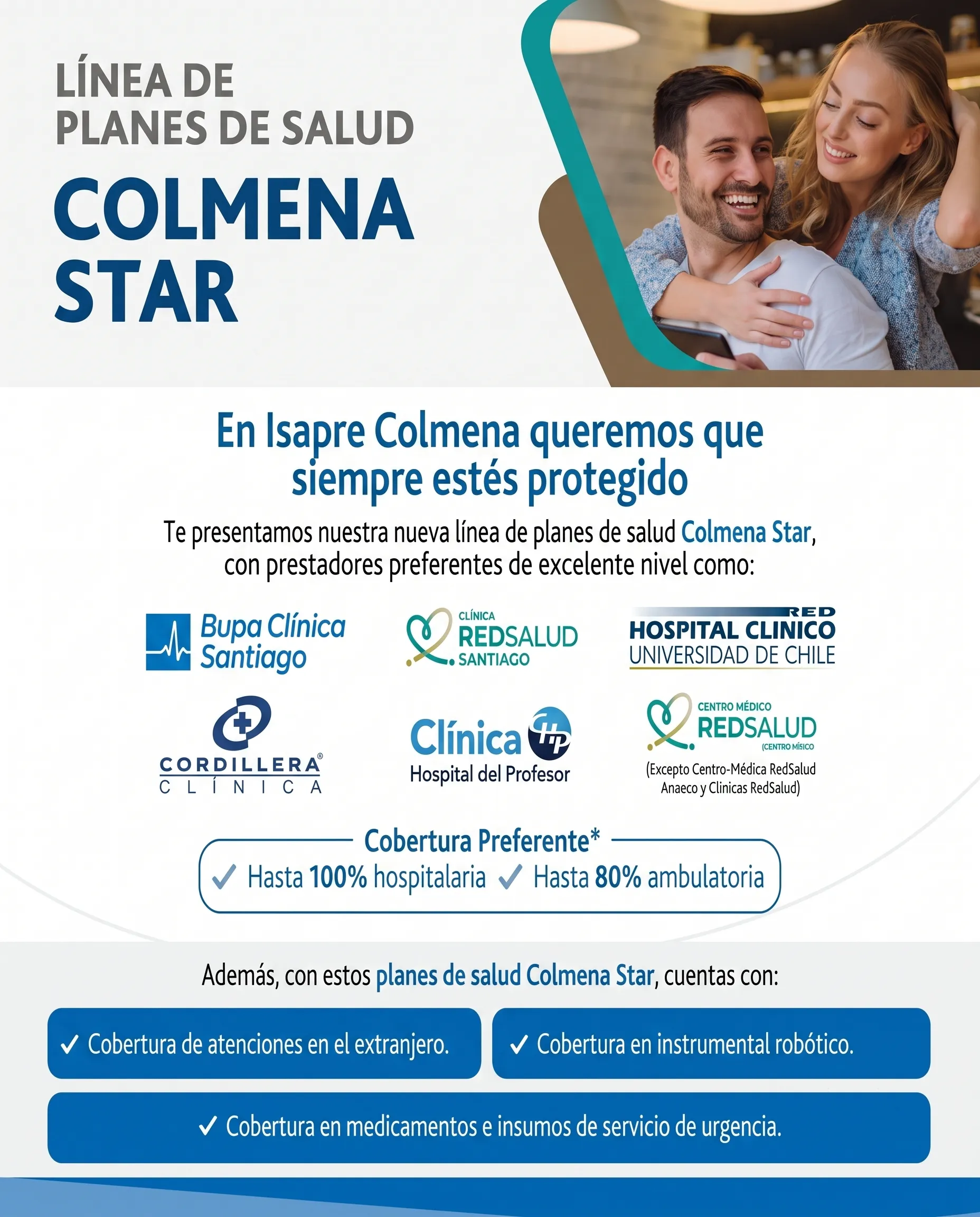 Portada de LÍNEA DE PLANES DE SALUD COLMENA STAR