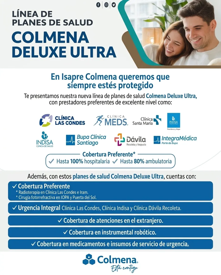 Portada de LÍNEA DE PLANES DE SALUD COLMENA DELUXE ULTRA